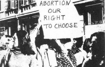 abortion our right to choose rally